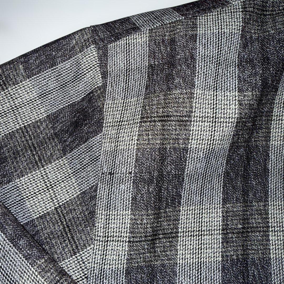 ス*ル様 90s OLD Stüssy チェック柄 ジップジャケット L 刺繍ロ