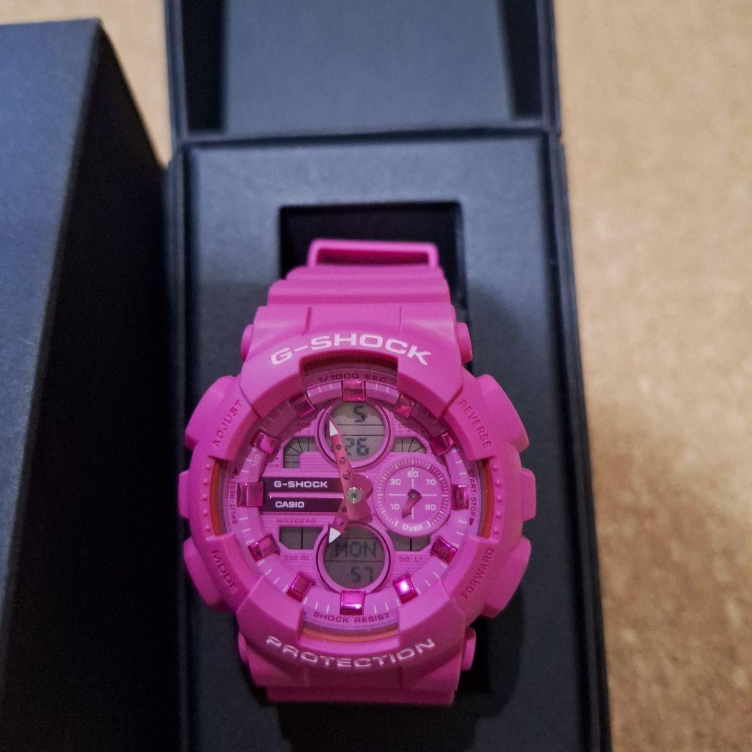 G-SHOCK　SHOCK RESIST CASIO　ピンク