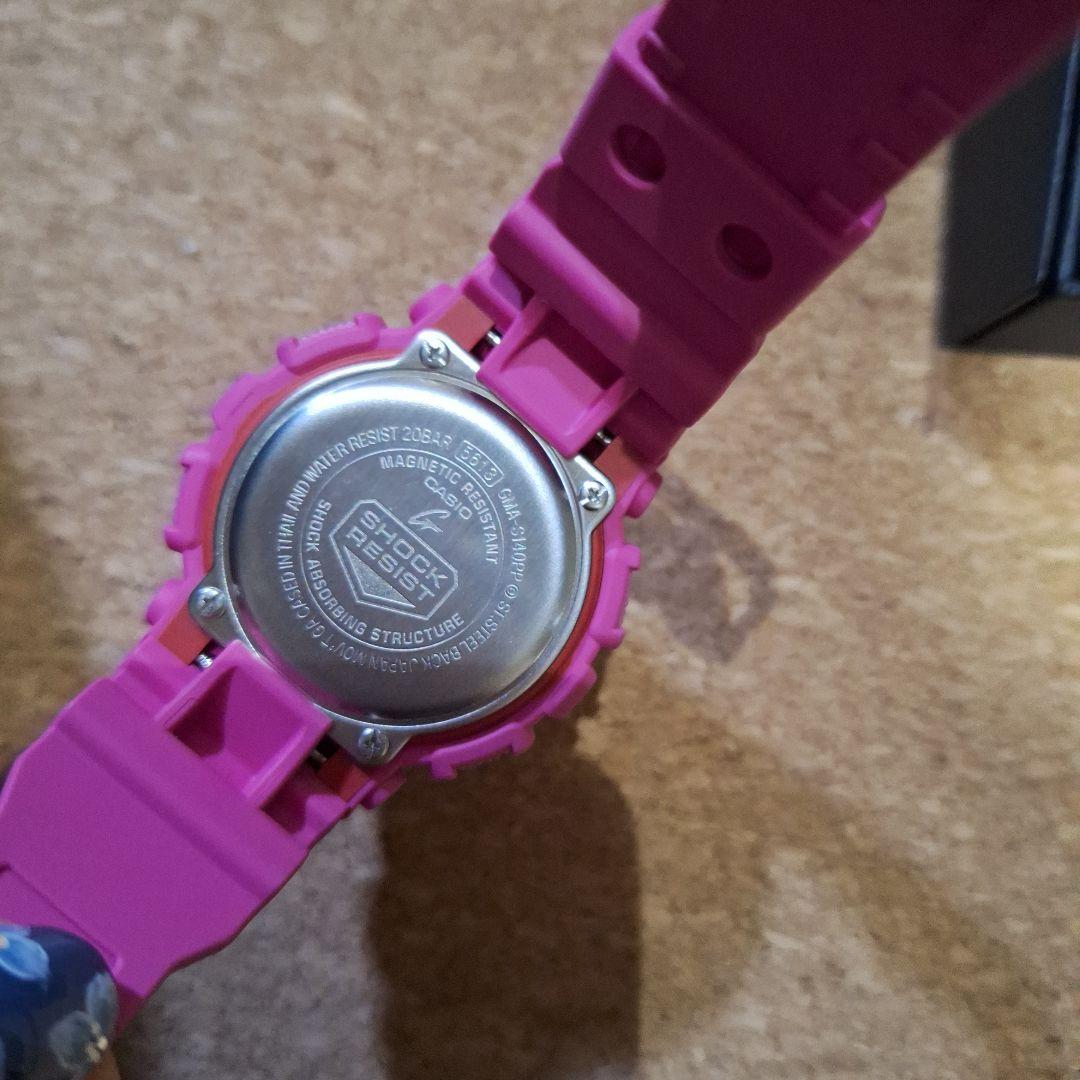 G-SHOCK　SHOCK RESIST CASIO　ピンク