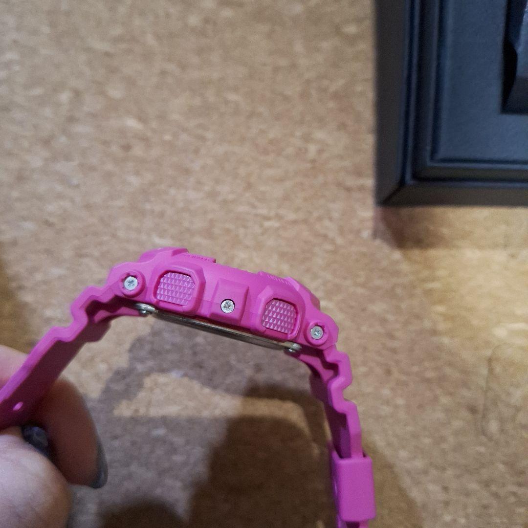 G-SHOCK　SHOCK RESIST CASIO　ピンク