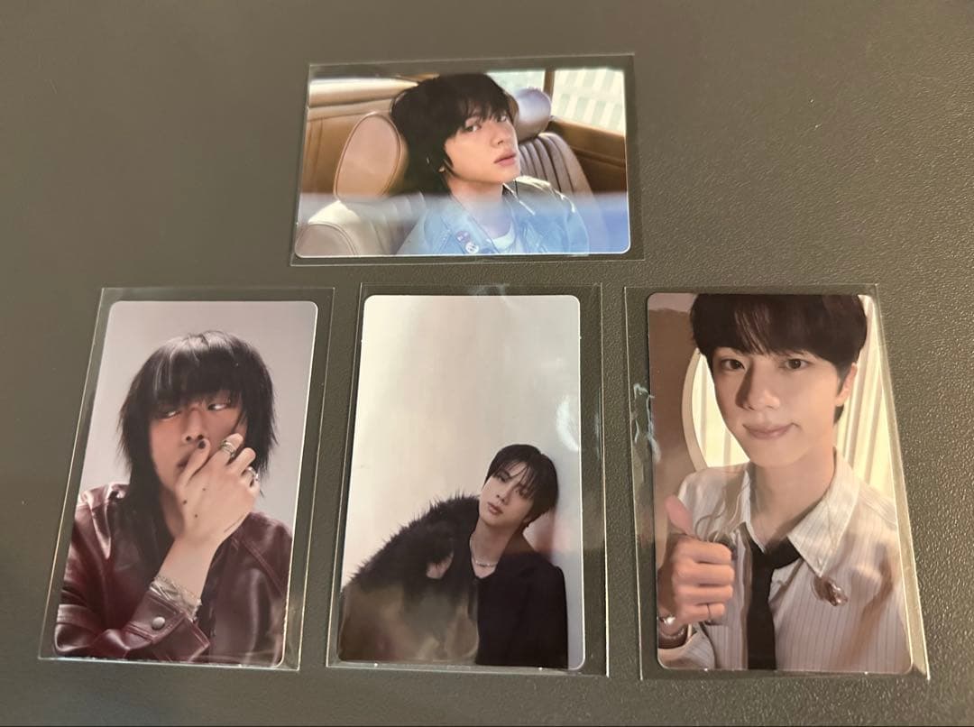 BTS JINジン トレカ echo weverse 韓国限定 ラキドロ 4枚