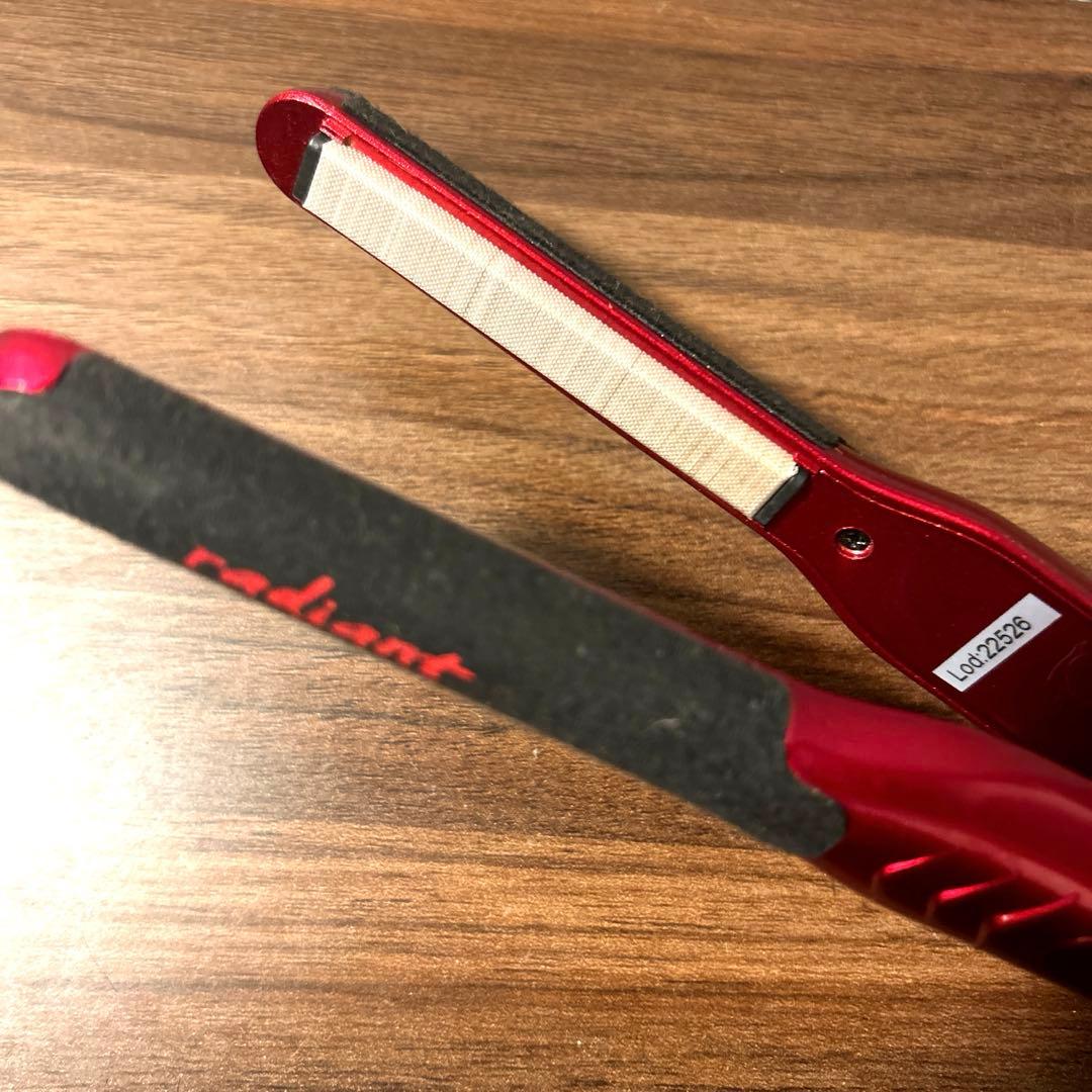 シルクプロアイロン ラディアントミニ 9mm レッド radiant mini