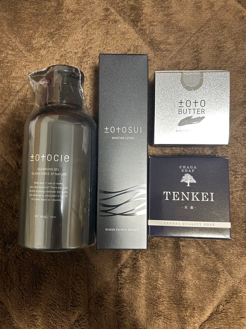 新品4点セット トトクレ トトスイ トトバター天恵石鹸セット