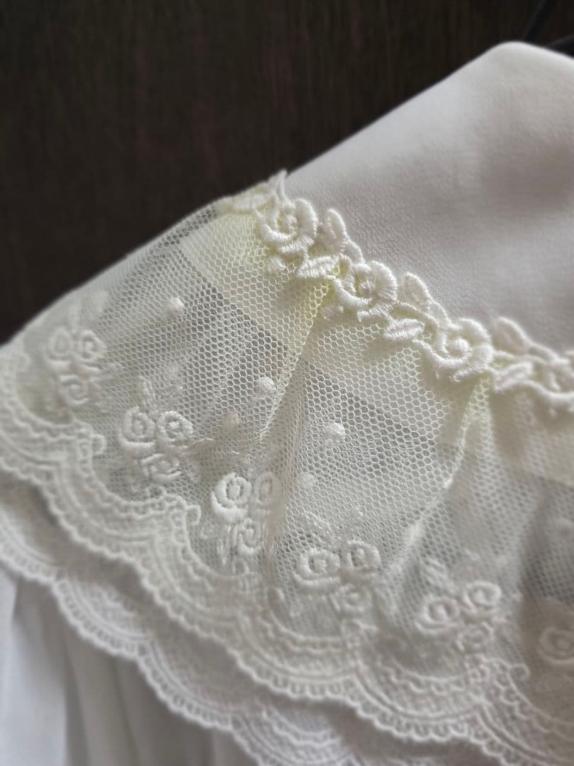 ベイビーザスターズシャインブライト シフォンベビードールブラウス オフ白 難あり