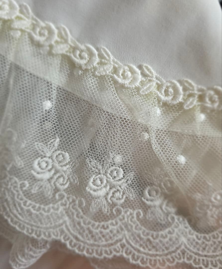 ベイビーザスターズシャインブライト シフォンベビードールブラウス オフ白 難あり