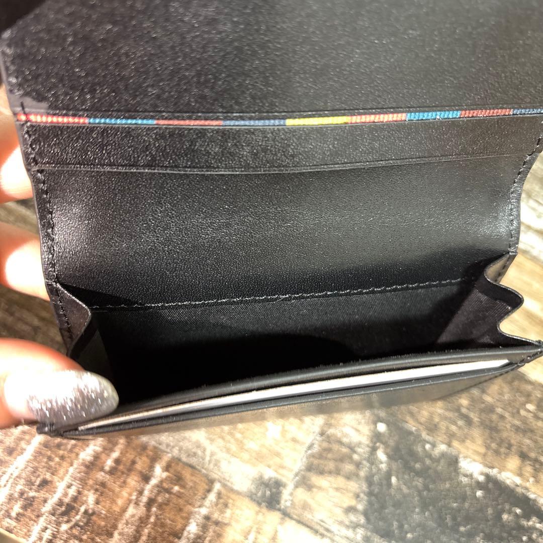 新品 未使用　ポールスミス 名刺入れ 本革