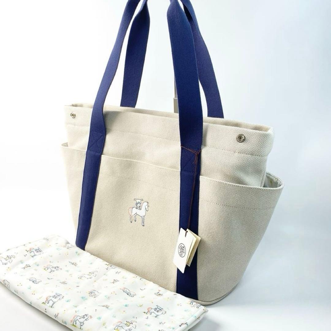 未使用 エルメス HERMES マザーズバッグ 《カブリオル》 トートバッグ.