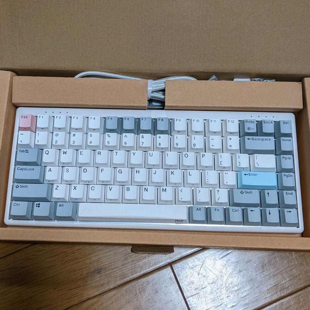 Niz mini 84pro ワイヤレス　静電容量キーボード　キー荷重35g