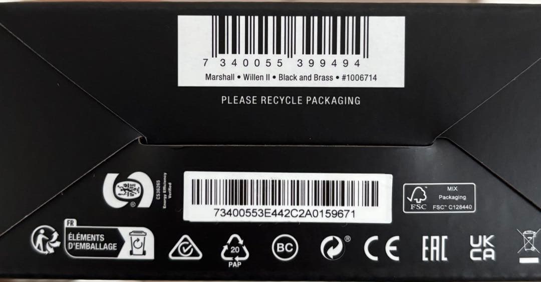 ✨早い者勝ち✨Marshall WILLEN II ワイヤレススピーカー