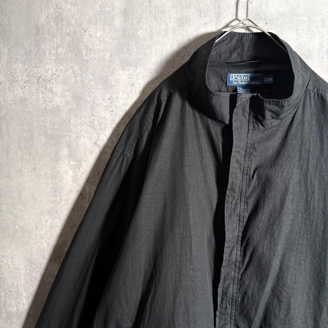 ⭐️希少⭐️ラルフローレン ジップアップブルゾン XXL 90s ririジップ 黒