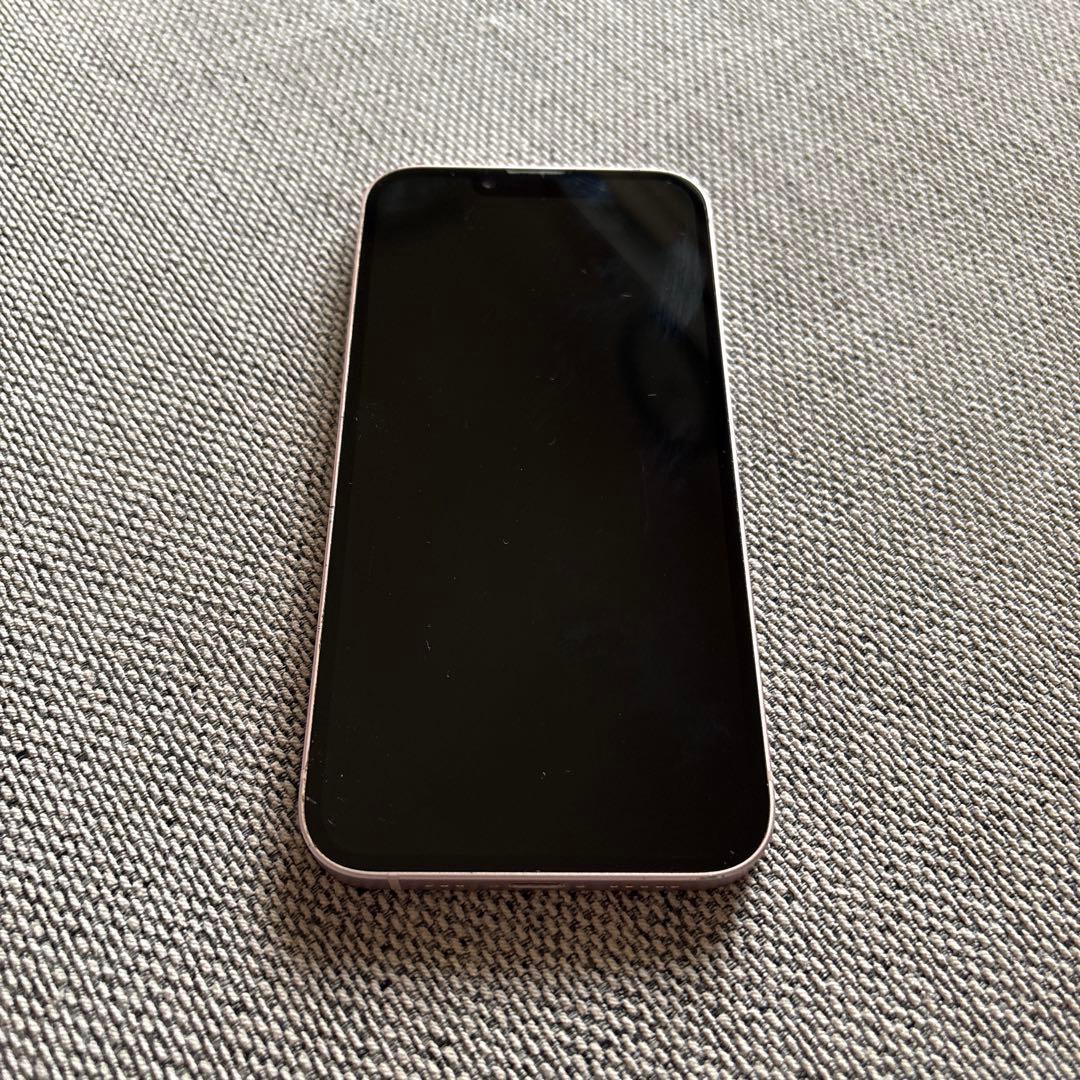 「美品」iPhone13 128G ピンク　本体