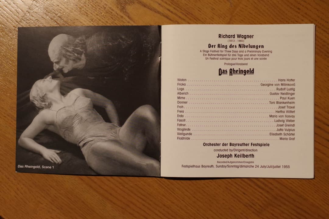 カイルベルトのニーベルングの指環　CD14枚組 Keilberth Ring
