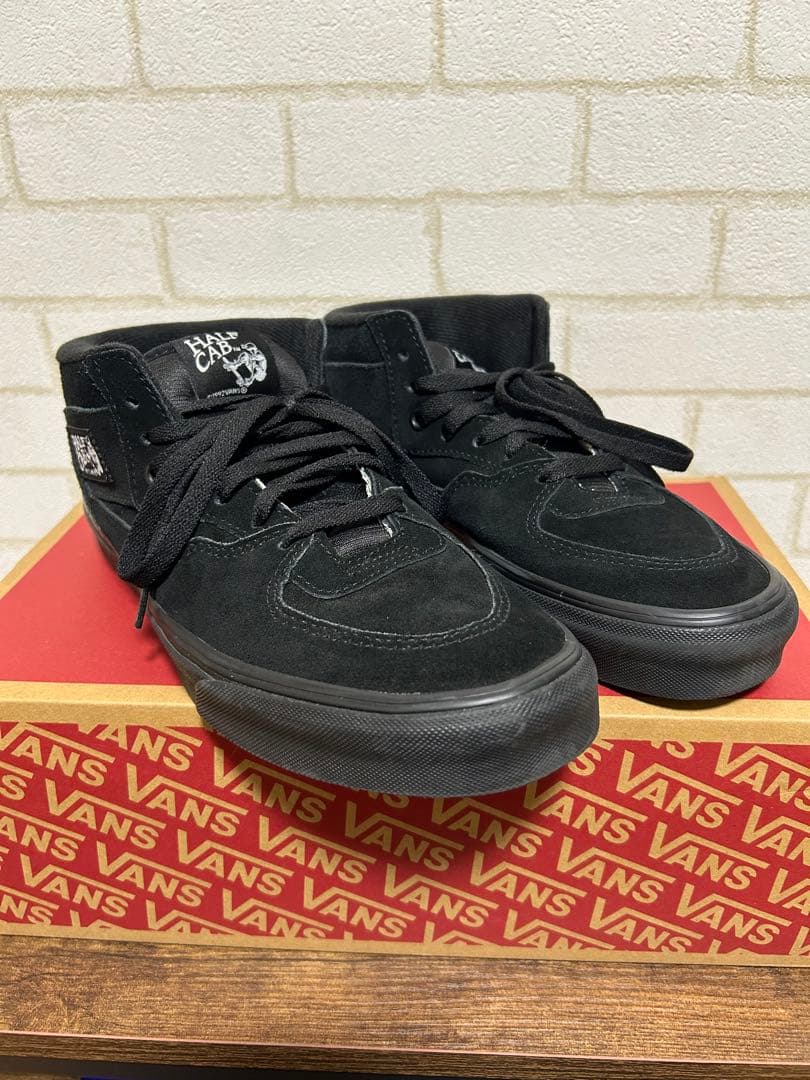 VANS HALF CAB ブラック ハイカットスニーカー