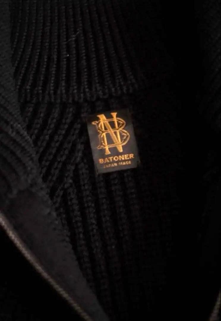 極美品 BATONER ドライバーズニット サイズ3
