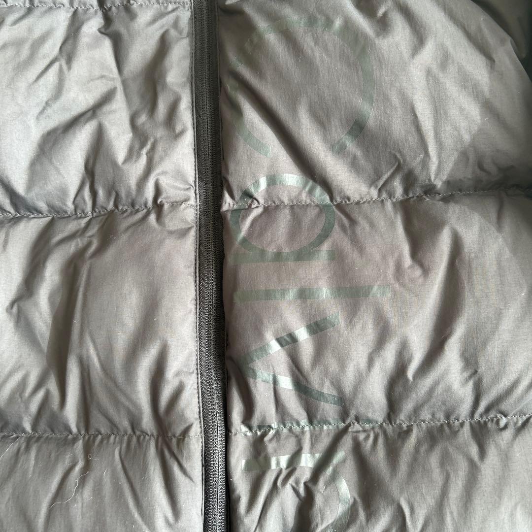 カルバンクライン ダウンジャケット ブラック ビッグロゴ ダウン フェザー 近年