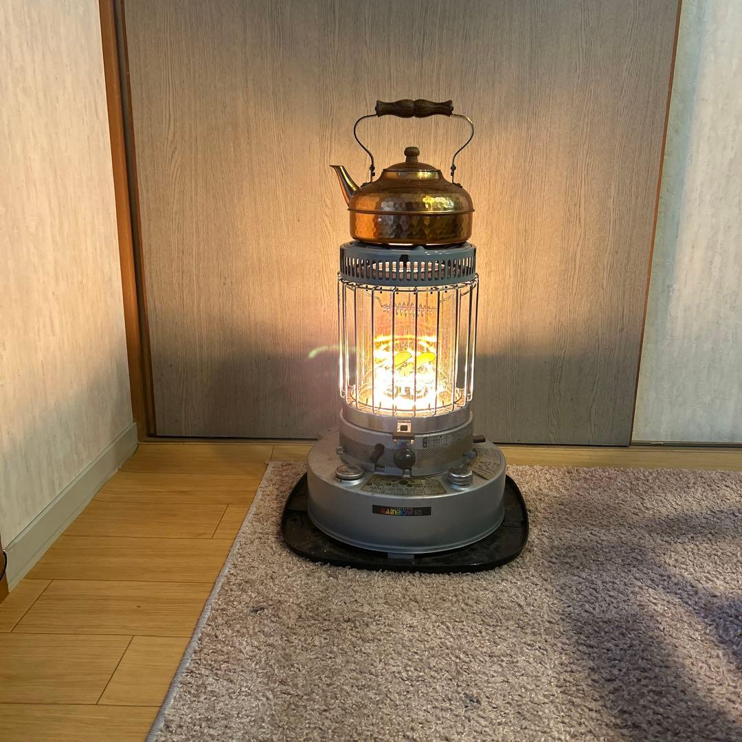 希少　トヨトミ レインボー メルヘン　ストーブ　石油ストーブ　グランピング