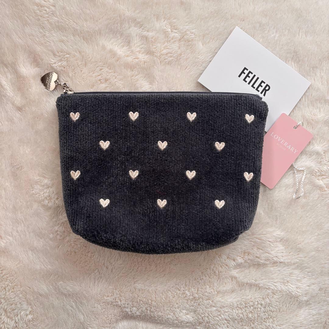 フェイラー ラブラリーハート 舟型ポーチM L/LRH-257147
