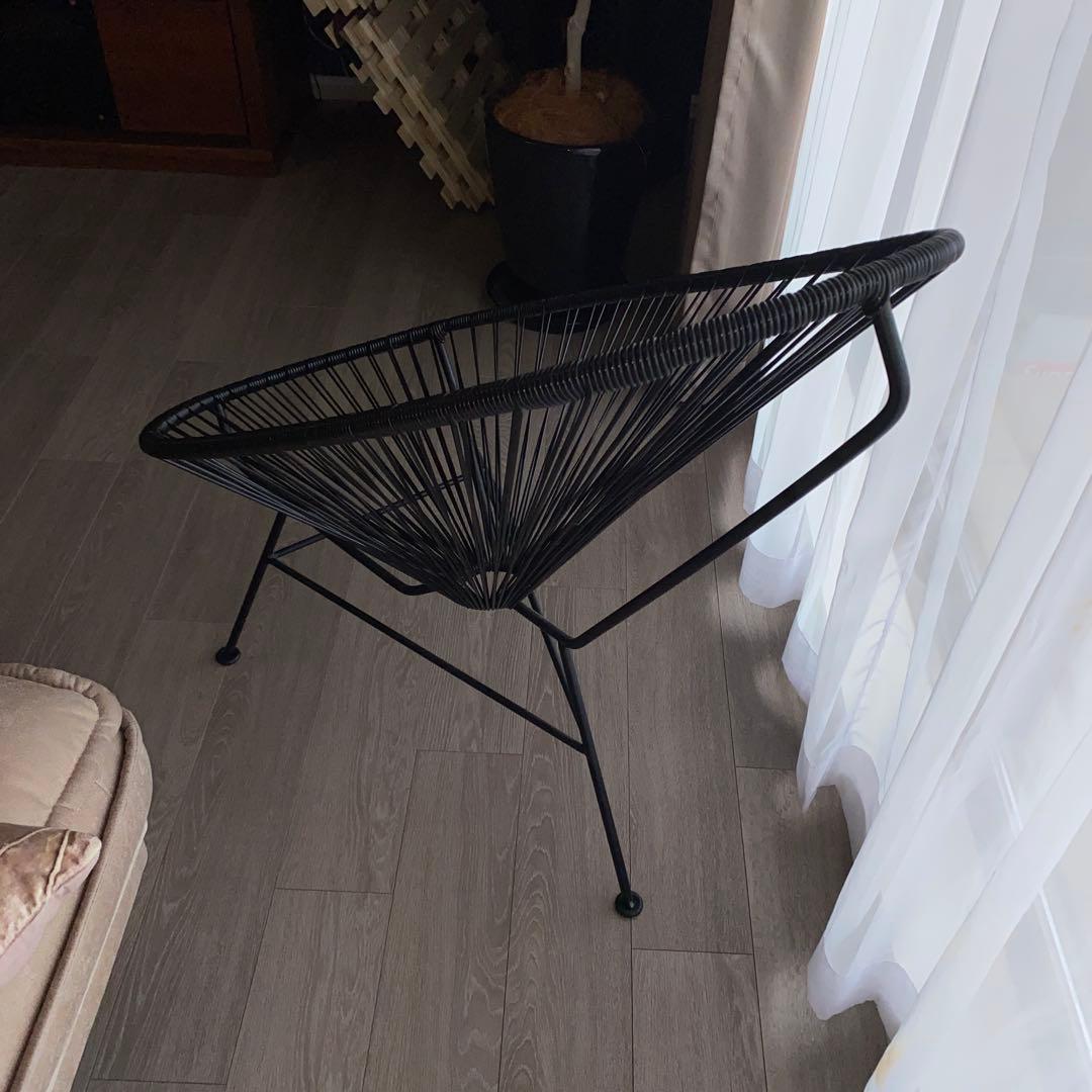 メトロクス アカプルコチェア ブラック Acapulco ガーデンチェア