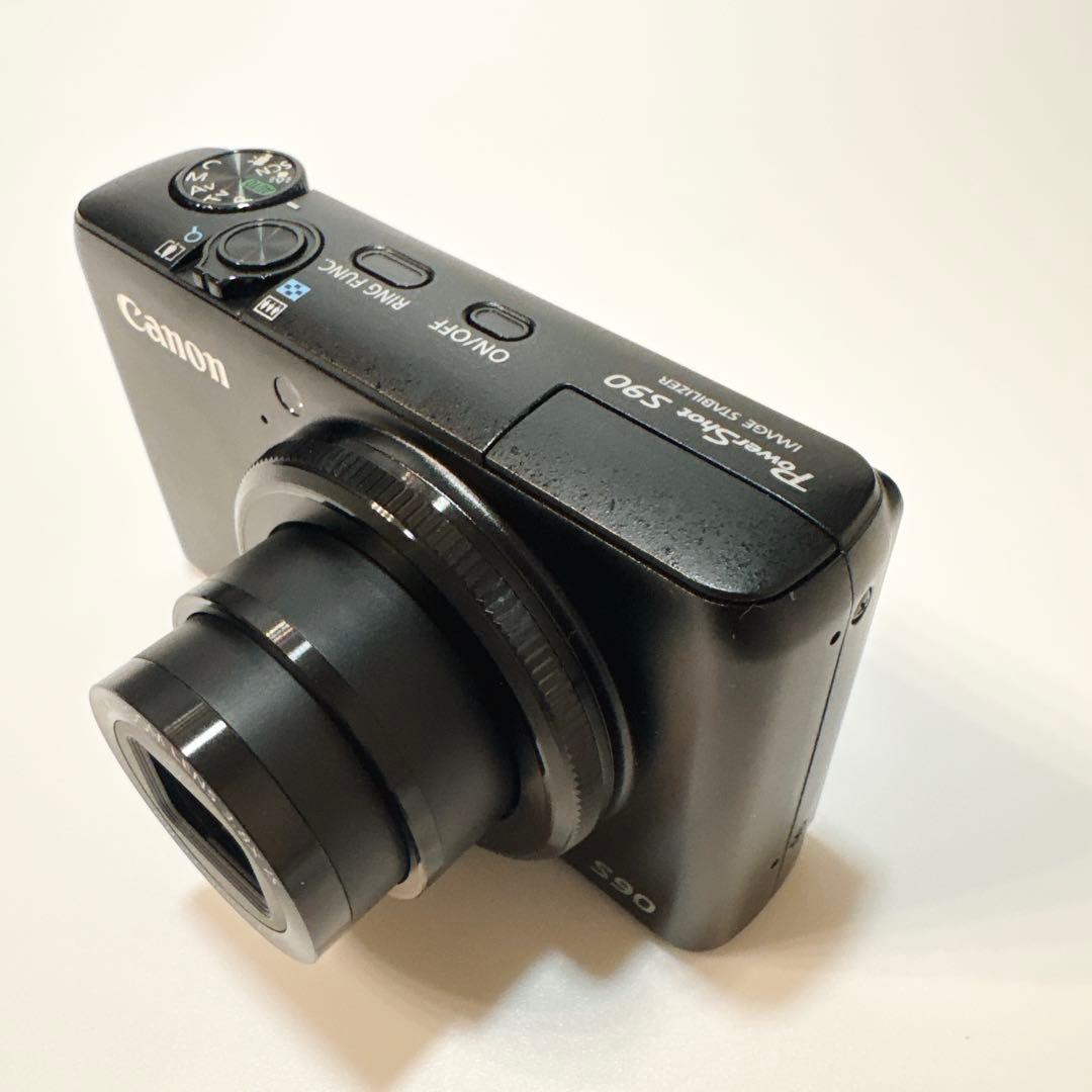 ✨良品✨ キャノン PowerShot S90 コンデジ デジカメ 付属品完備