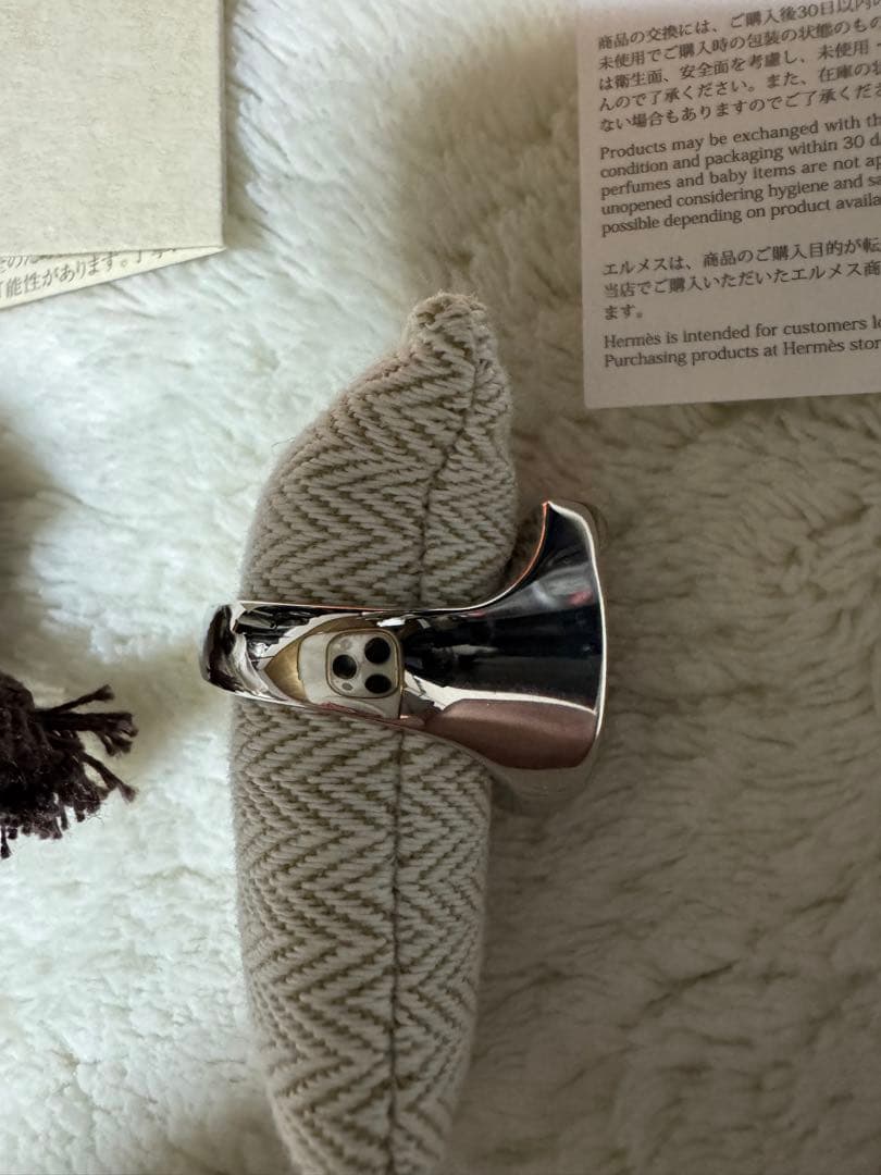 HERMES エルメス　ジョケットリングラージモデル　　指輪