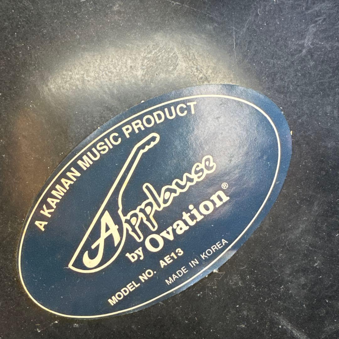 メンテ済 良好 Applause by Ovation AE13 パッシブタイプ