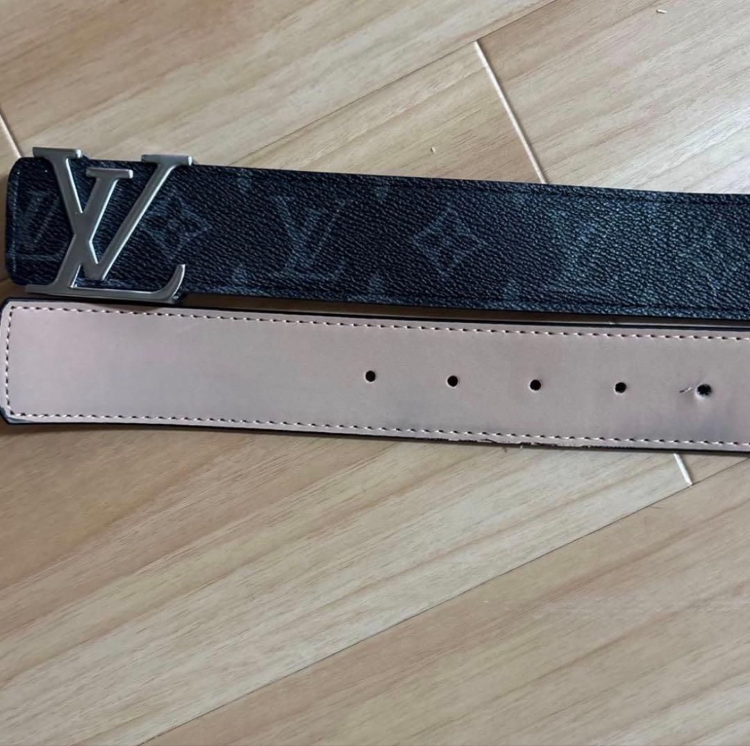 せ*ぼ様 Louis Vuitton ブラック ベルト モノグラム