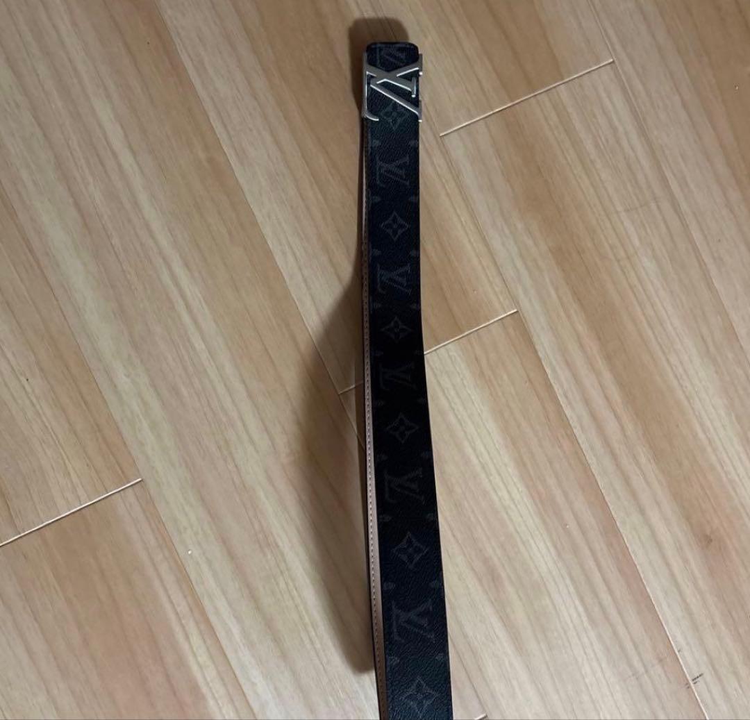 せ*ぼ様 Louis Vuitton ブラック ベルト モノグラム