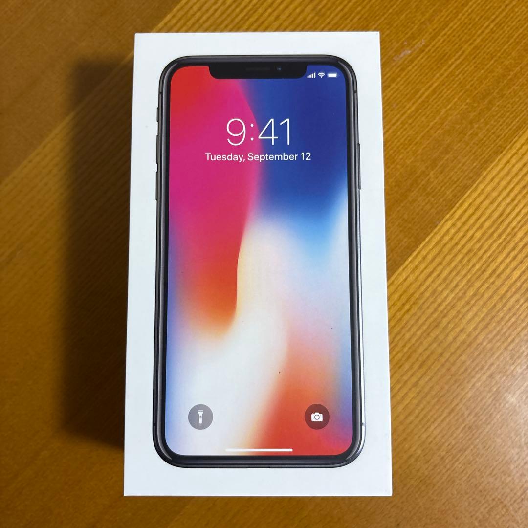 Apple iPhone X 64GB スペースグレイ