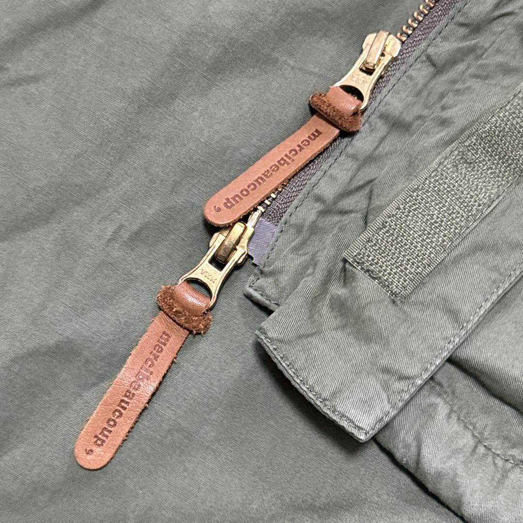 mercibeaucoup, ドルマンスリーブ　アウター　ジャンパー　カーキ