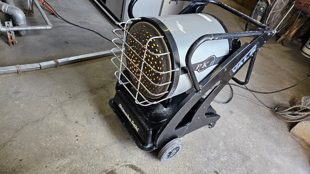 静岡製機 赤外線オイルヒーター VAL6 PK II 業務用ジェットヒーター