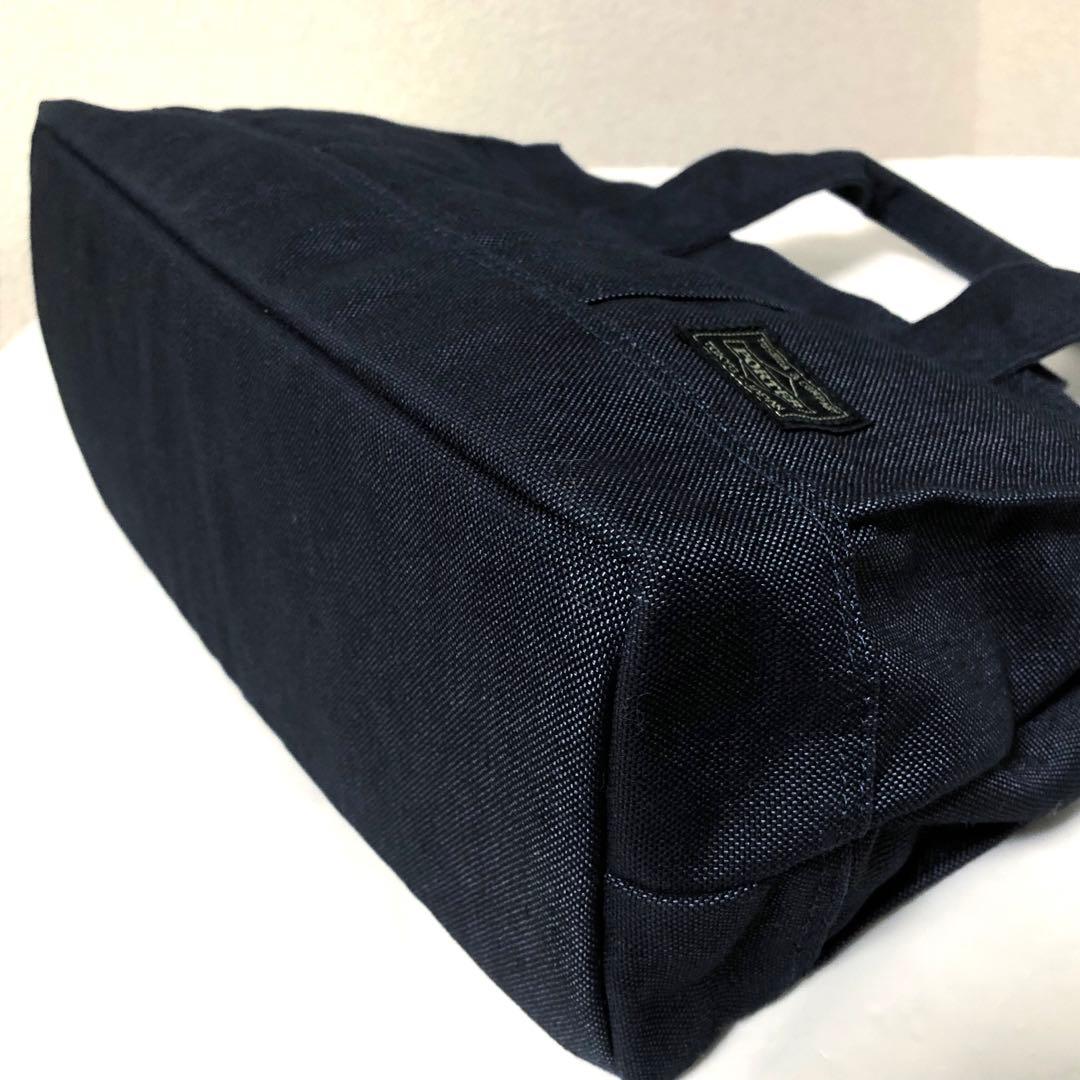 新品同様✨ポータースモーキー トートバッグS ネイビー ハンドバッグ 吉田カバン