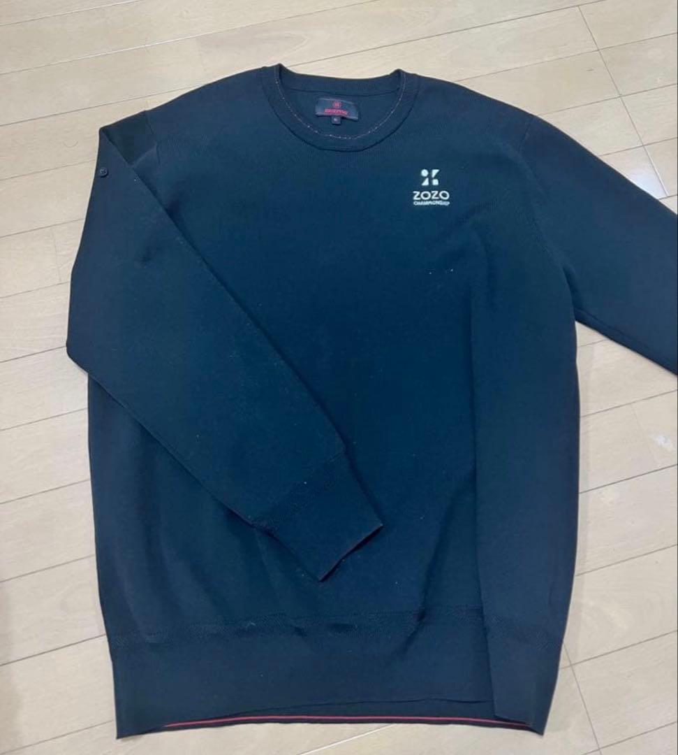 BRIEFING×ZOZO CHAMPIONSHIP 撥水ニット クルーネック