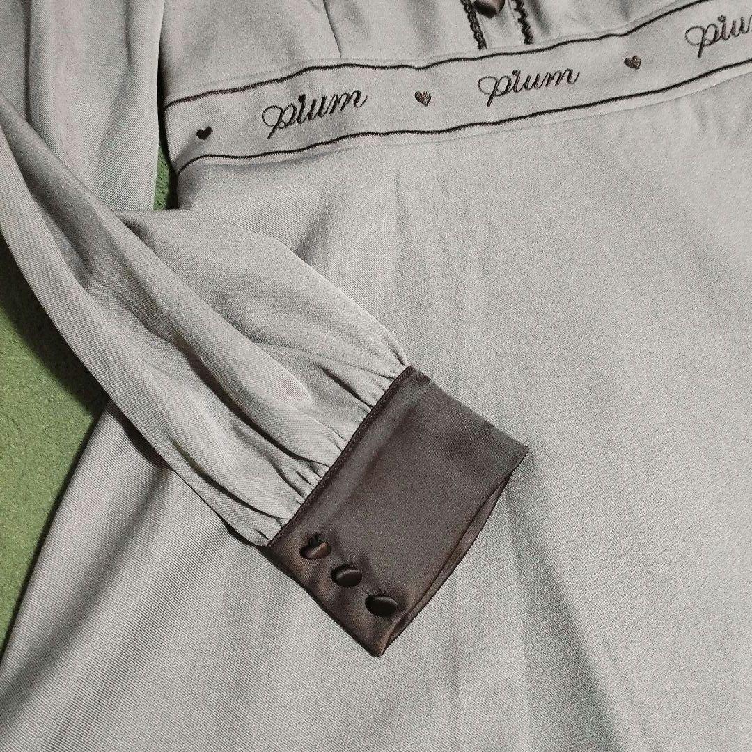 【pium】メルティーチョコレートワンピース モカ