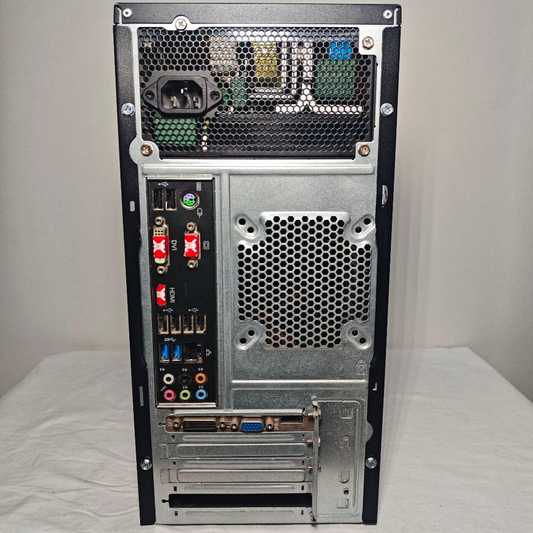 【激安ゲーミングPCフルセット】i7 快適動作！Office搭載 フロンティア