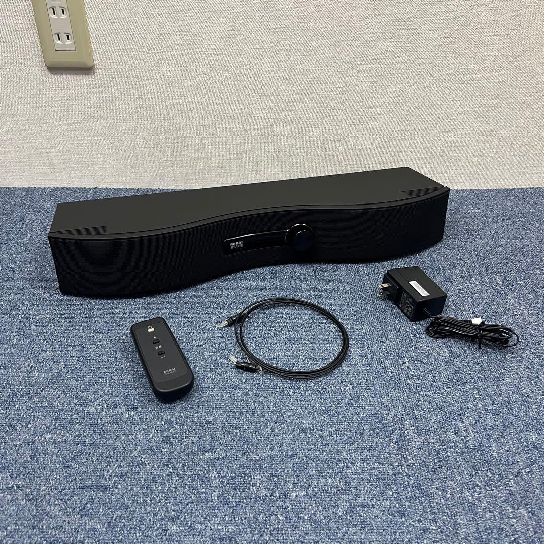 ミライスピーカー ステレオ SF-MIRAIS6 光デジタル対応 リモコン付