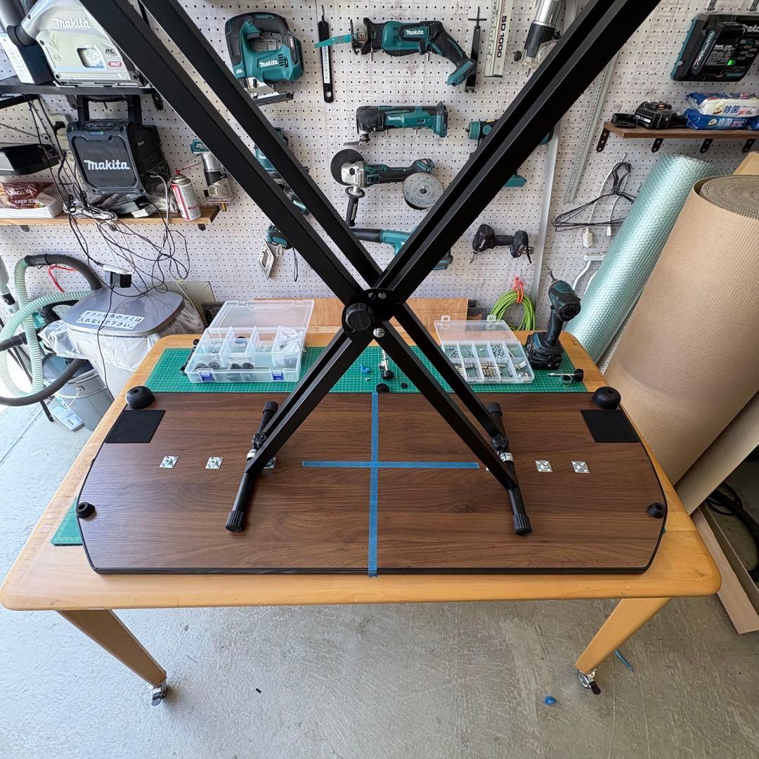 エース17様　10系シエンタ　アッパーボードテーブル　完成