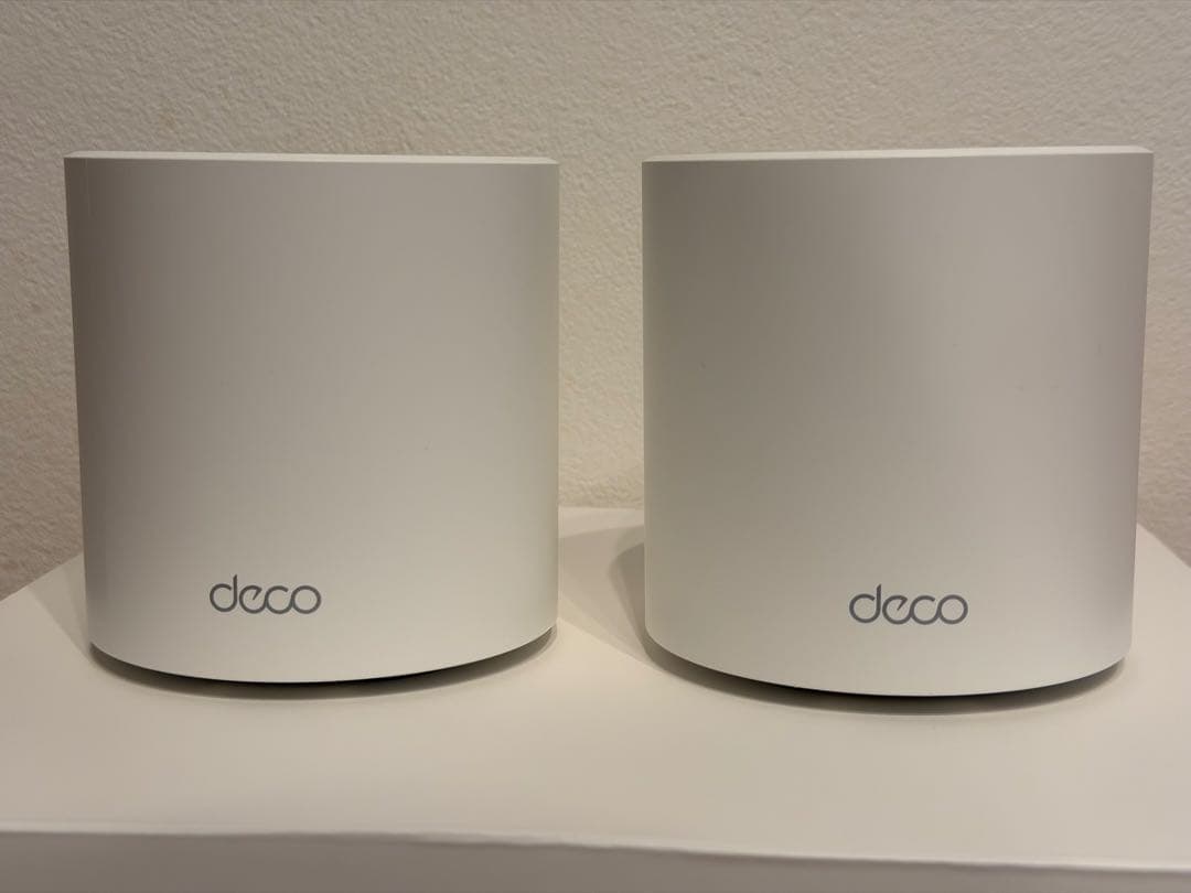 TP-LINK Deco X60 2個セット (メッシュwifi,wifi6)