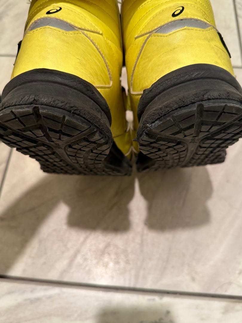 asics ウィンジョブCP601 G-TX 安全靴フラッシュイエロー×ブラック