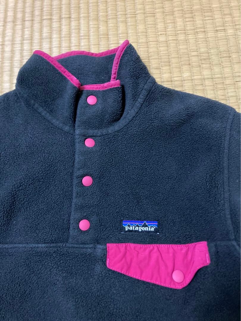 S*様 Patagonia パタゴニア　フリース トップス チャコールグレー/ピ