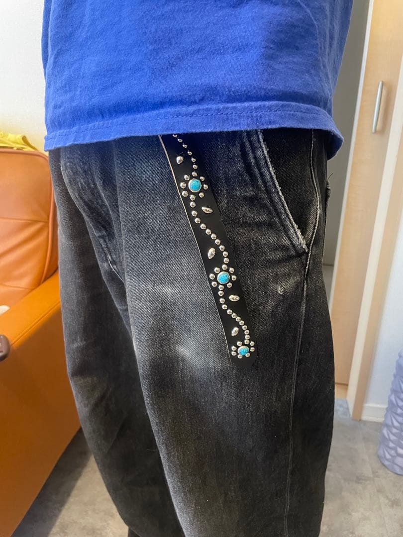 スタッズ　ナローベルト　HTC CALEE ウルフズヘッド　オーダーページ