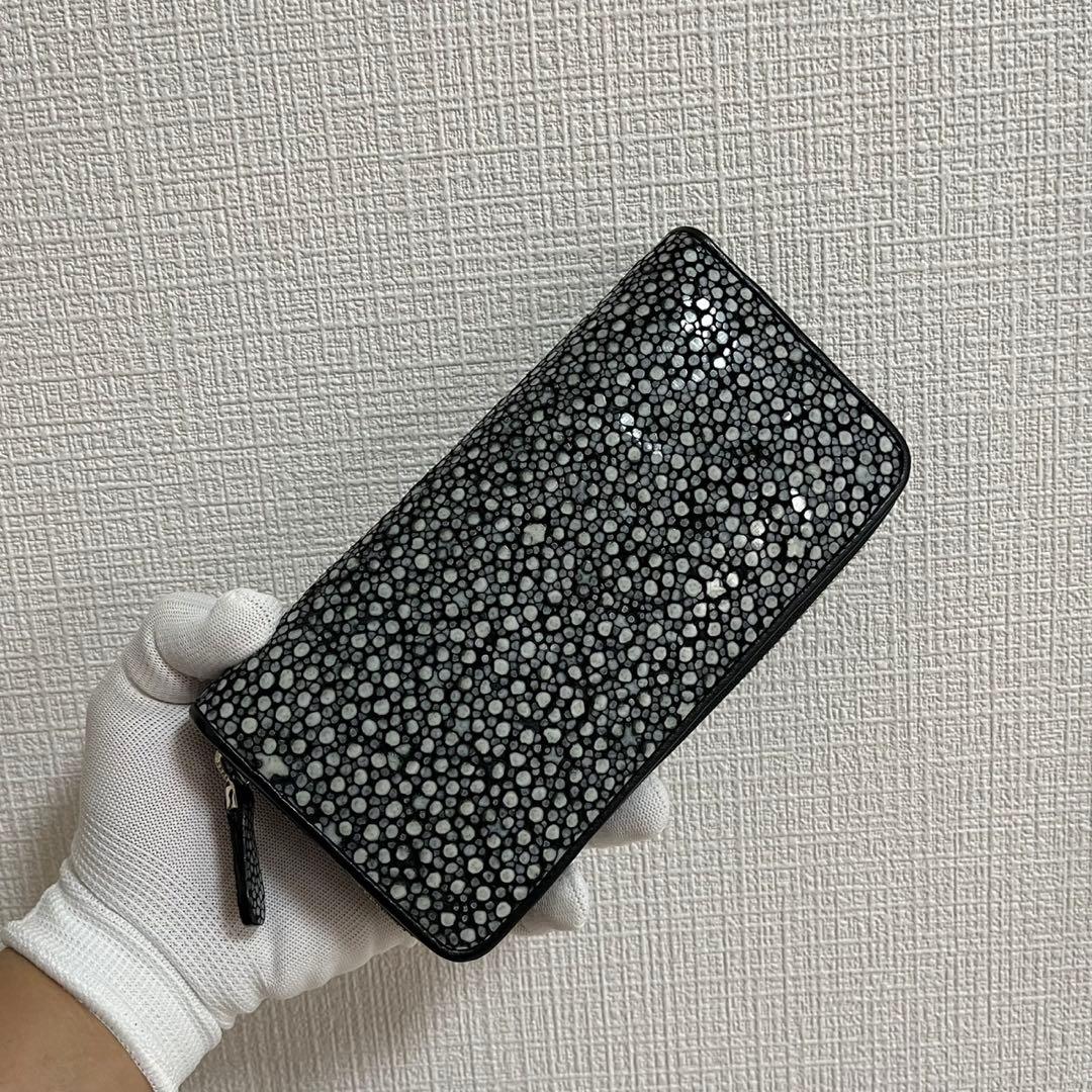 米倉英智【新品・未使用】スタースティングレイ　長財布　ラウンドファスナー