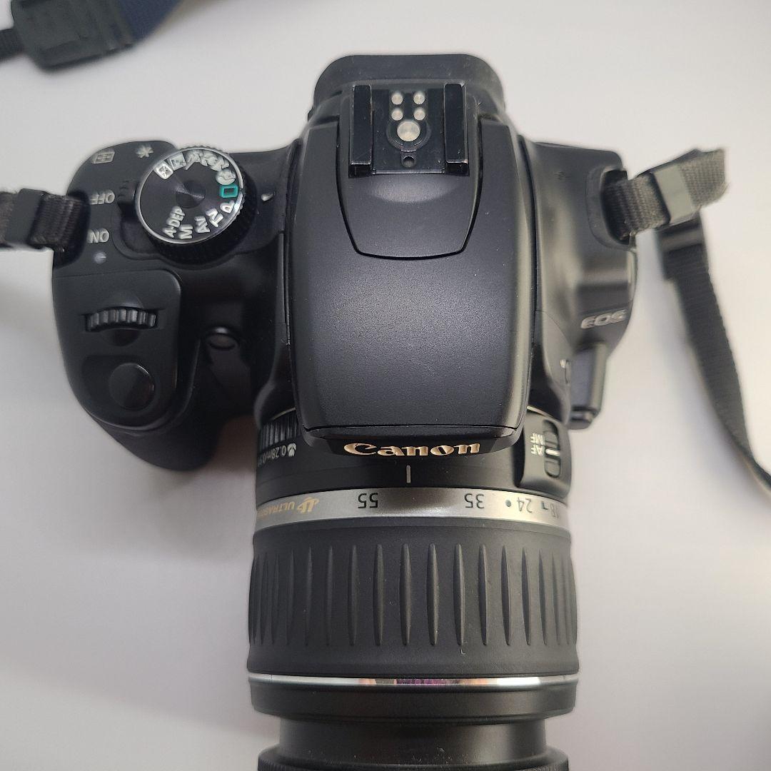 【簡易動作済み】EOS Kiss Digital X デジタル一眼 レンズキット