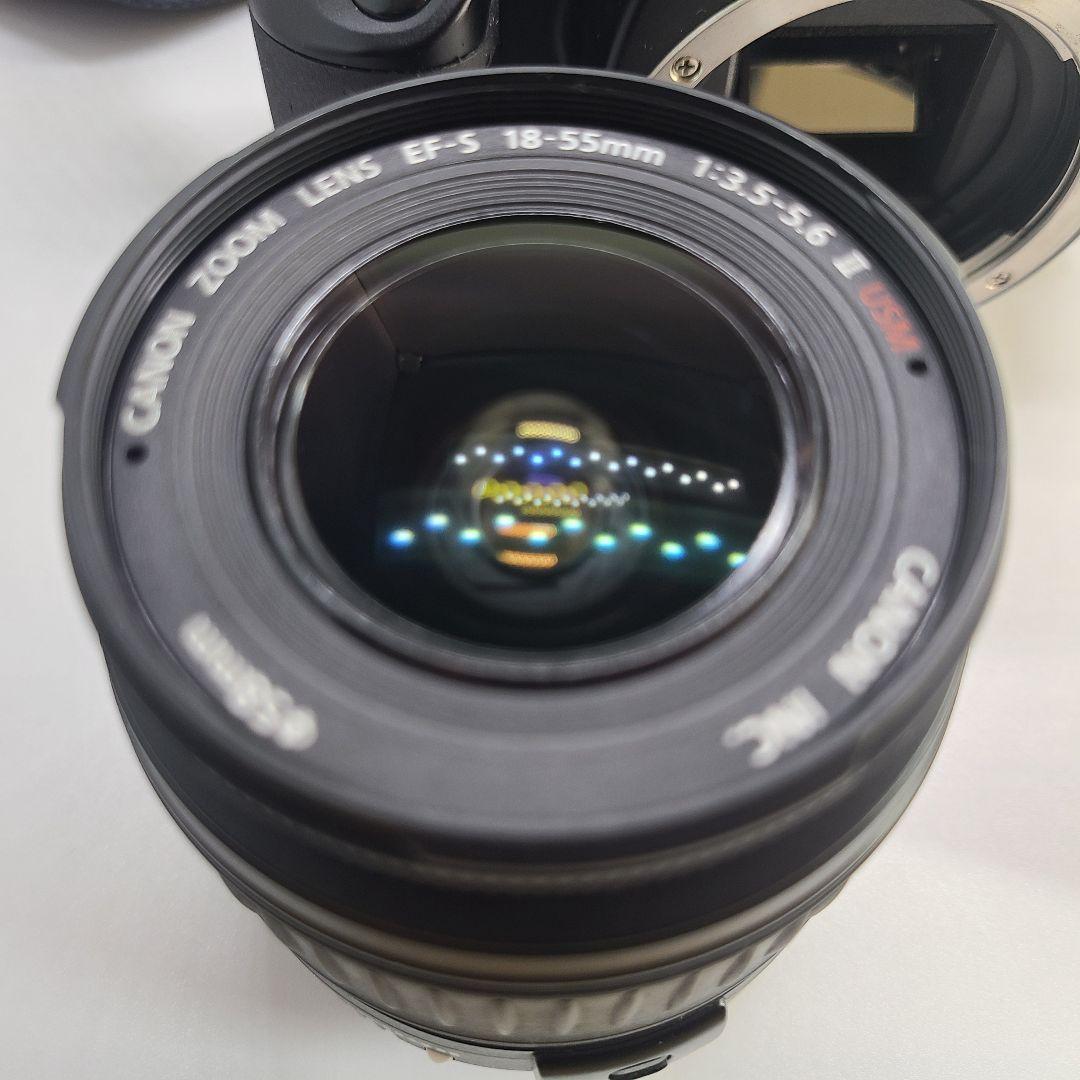 【簡易動作済み】EOS Kiss Digital X デジタル一眼 レンズキット