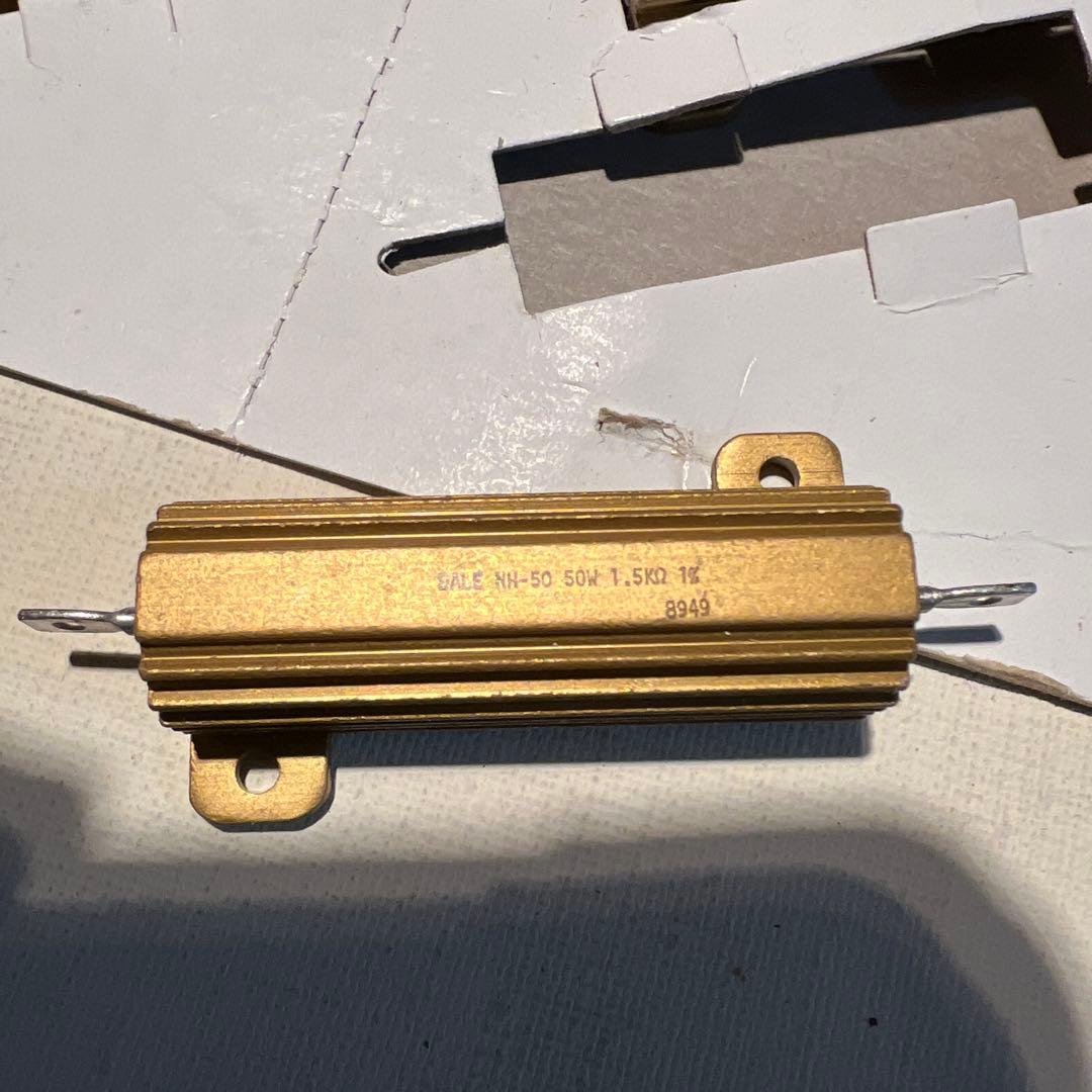 DALE NH-50 50W 1.5kΩ 抵抗器 20個セット