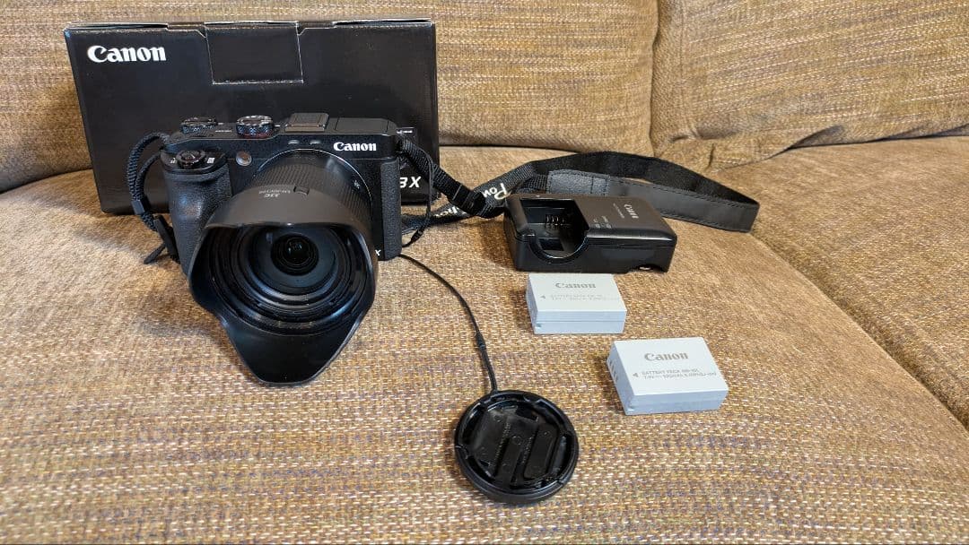 Canon PowerShot G3 X 本体と付属品