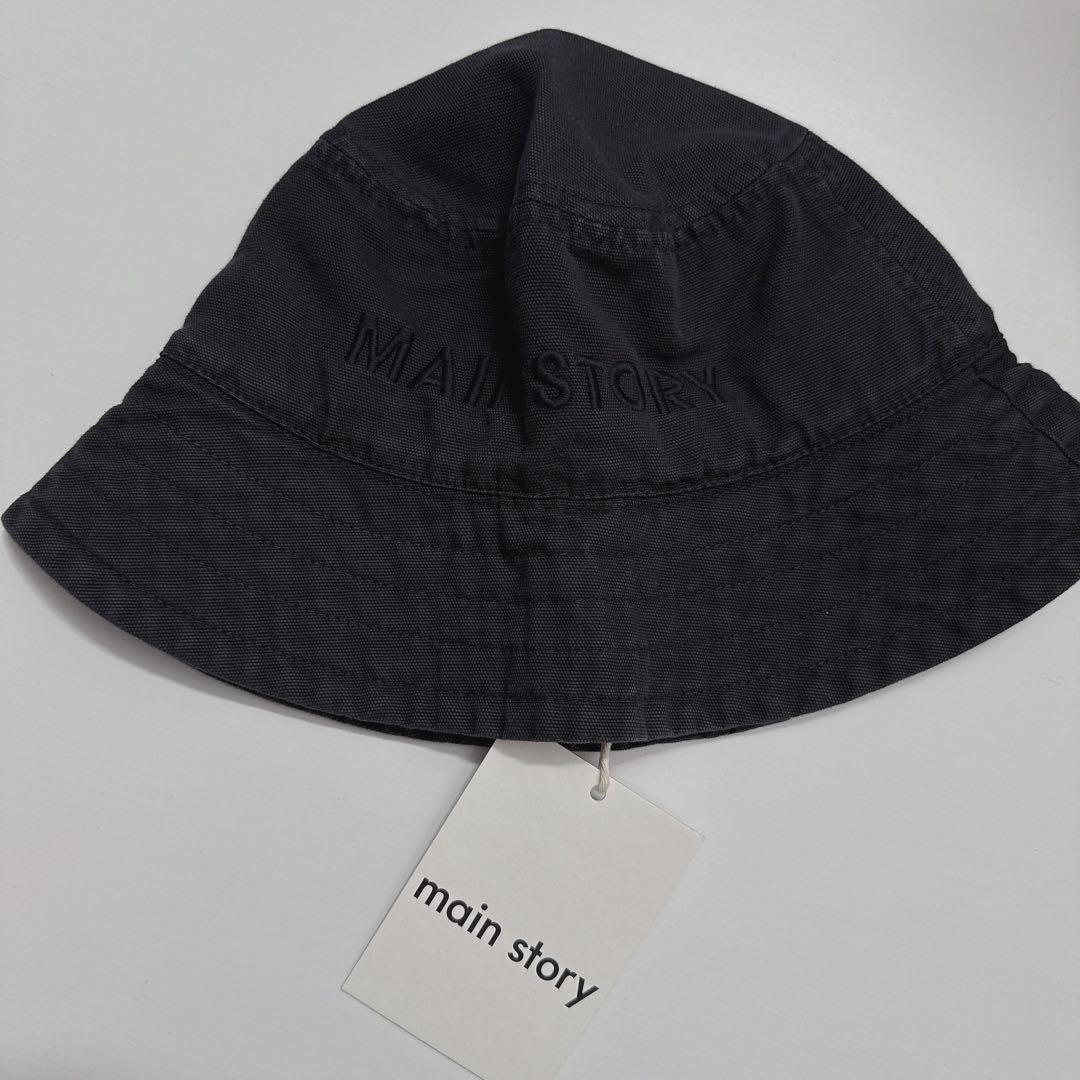 帽子 main story / Bucket Hat Black (S/M)