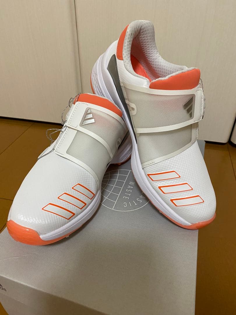 新品adidas wZG23BOAゴルフシューズ 女性用