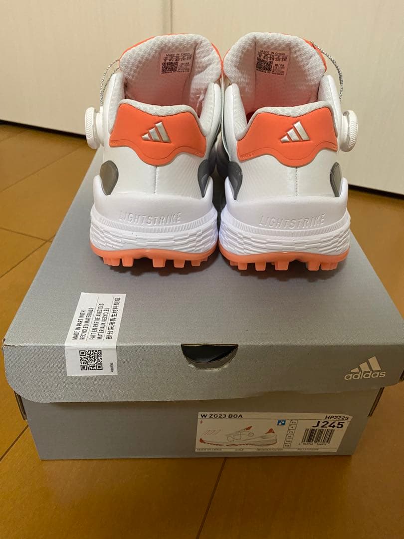 新品adidas wZG23BOAゴルフシューズ 女性用