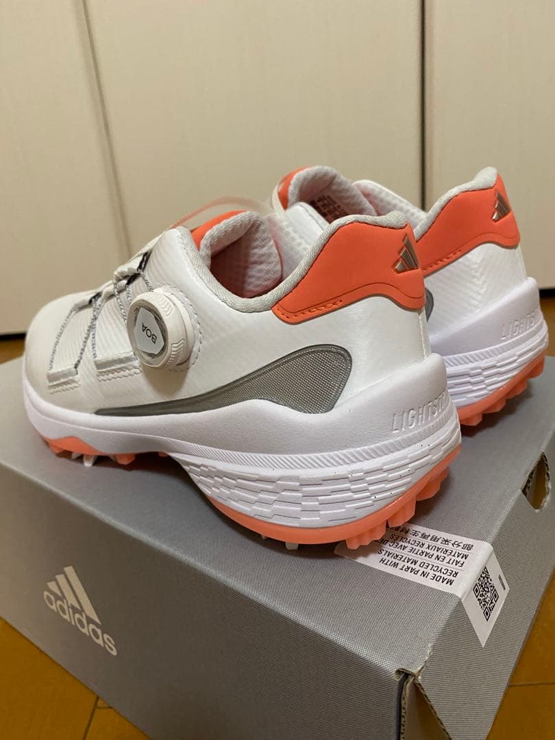 新品adidas wZG23BOAゴルフシューズ 女性用