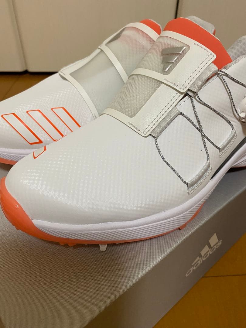 新品adidas wZG23BOAゴルフシューズ 女性用